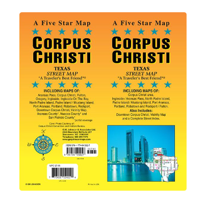 Corpus Christi, Texas Street Map