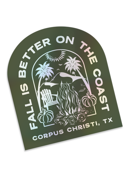 Sticker - Fall is Better on the Coast