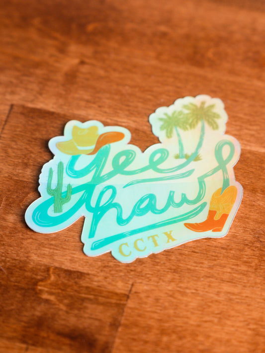 Sticker - Yeehaw CCTX