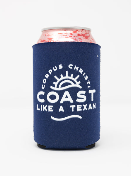Coast Like a Texan Koozie