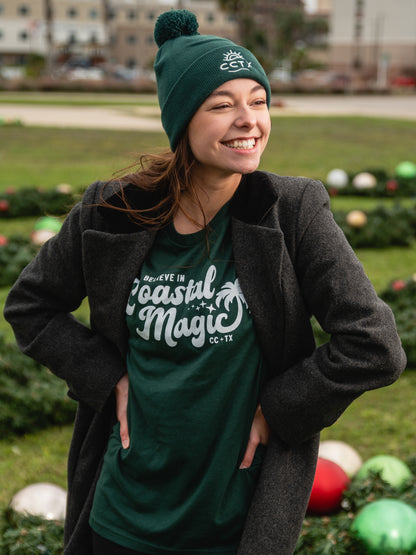 Coastal Magic Forrest Green T-Shirt