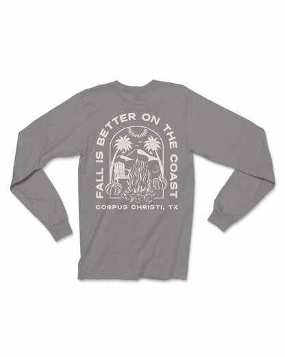 Fall is Better on the Coast, Long-Sleeve Tee