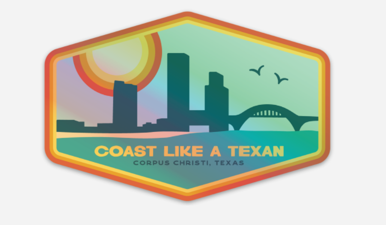 Sticker - Coast Like a Texan